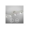 LED Deckenleuchte GU10 Metall Lampe Decken-Spot schwenkbar 4-flammig Wohnzimmer
