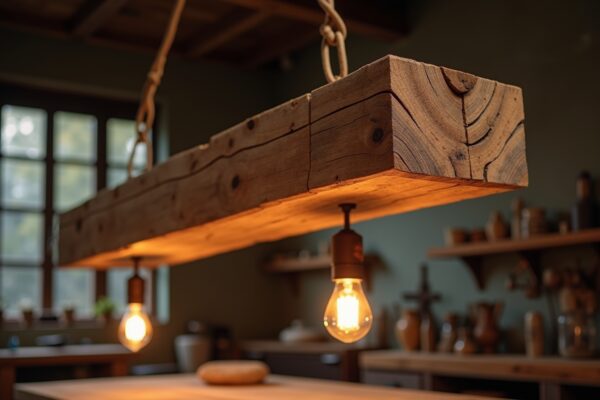 Balkenlampe Selber Bauen