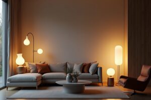 12 moderne Lampen Wohnzimmer Ideen