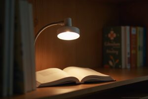 Lampen für Bücherregal